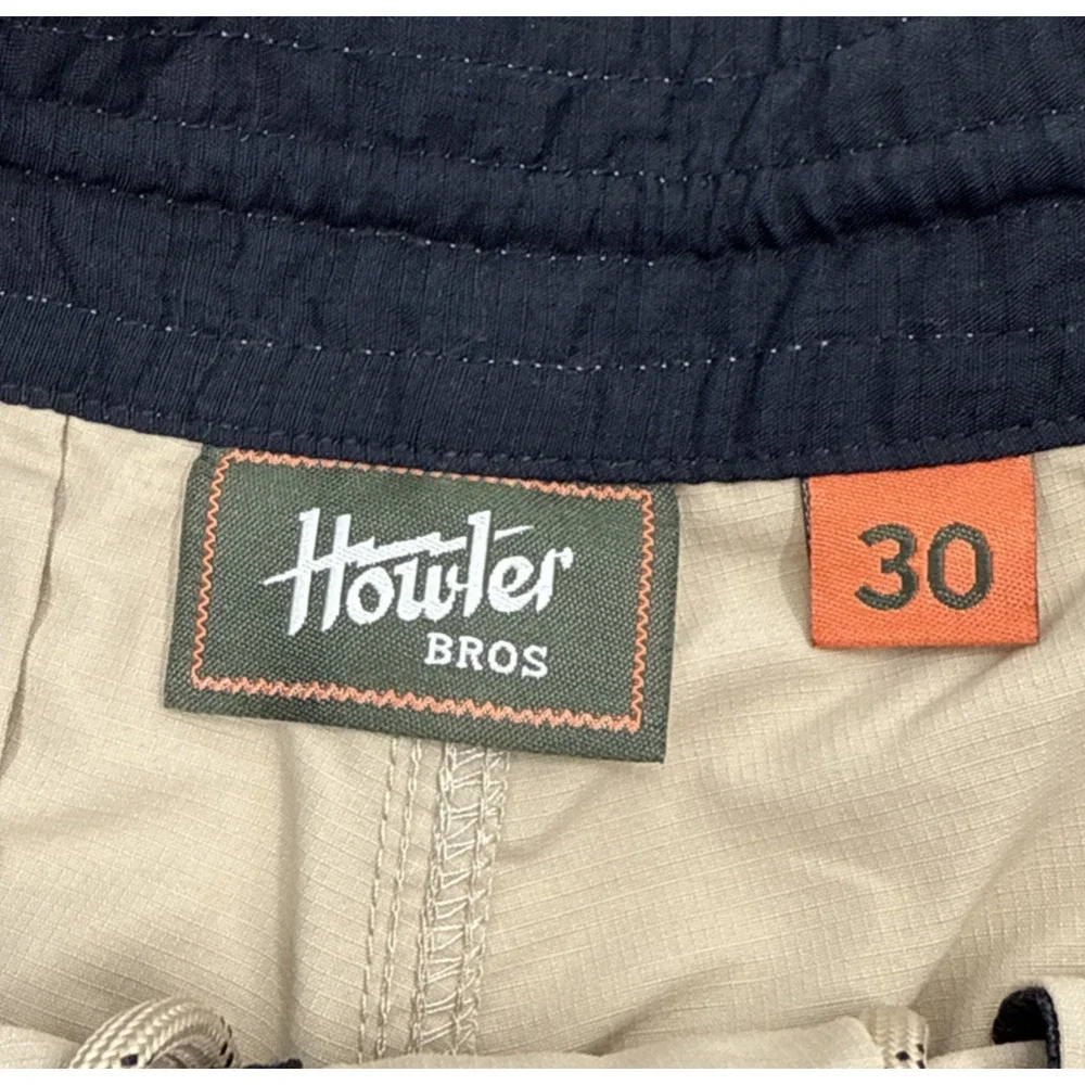 Howler Bros Horizon‎ Hybrid Shorts 2.0 Mens 30 Tan
